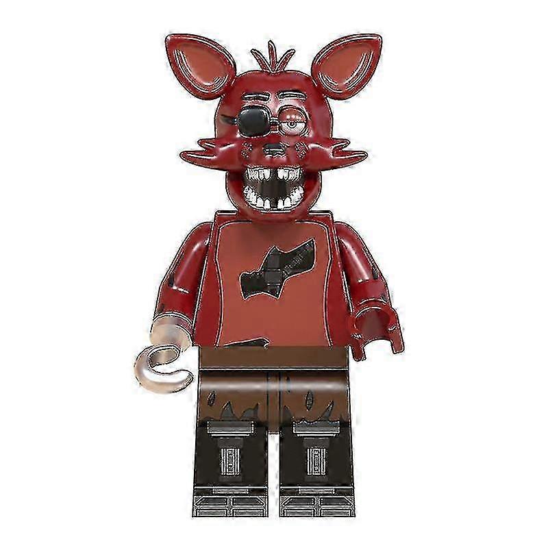 2025 Five Nights At Freddy's Brick Toy Model Set Of 8 Game Themed Action Figures Collectibles