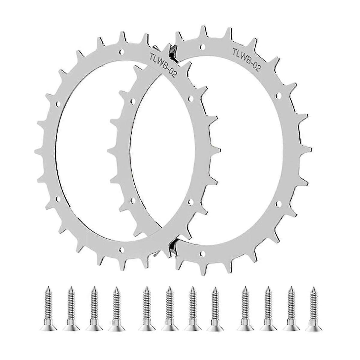 Traktion des Mähroboters Verbesserte Zusatzräder für das Traktionsrad des Rasenroboters Landroid L