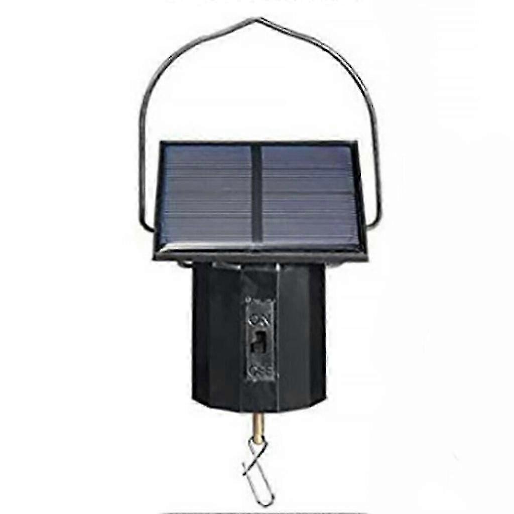 Motor Solar Powered Wind Spinner Hanging Metal Large Electric Tool