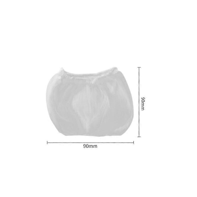 30/100pcs Disposable Kitchen Sink Filters Sewer Drain Anti-blocking Garbage Bags Pool Leak Mesh Strainer Garbage Net Rubbish Bag,Black,100pcs