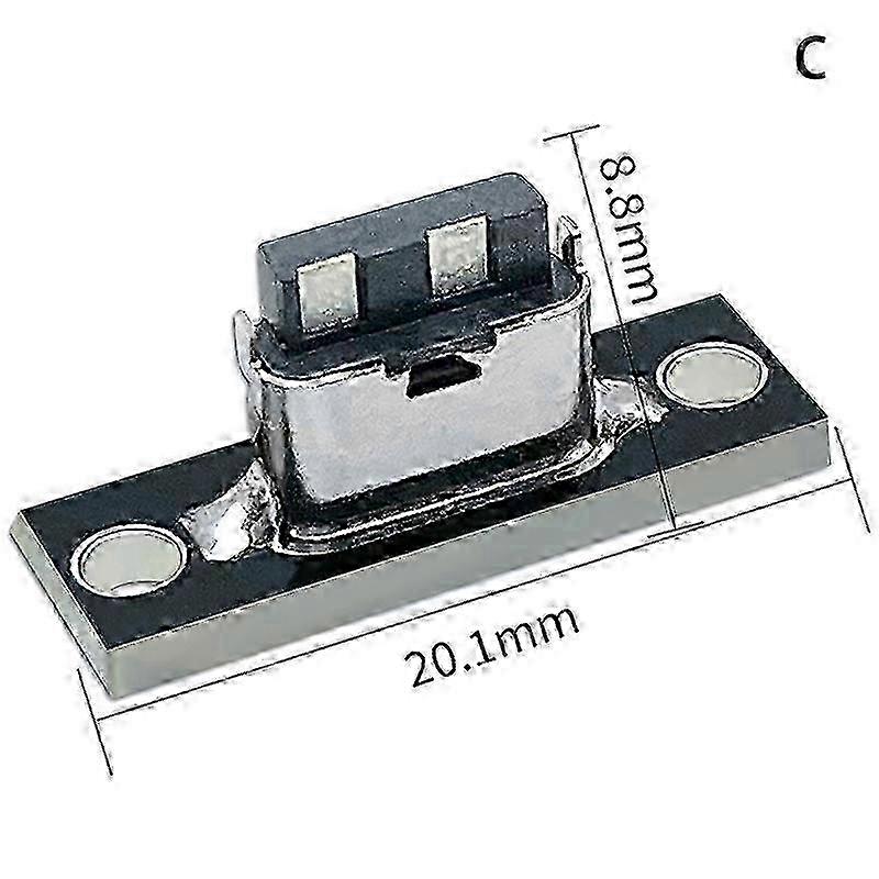 1pcs Type-C Female Connector Jack Charging Port USB 3.1 Type C Socket With Fixing Plate