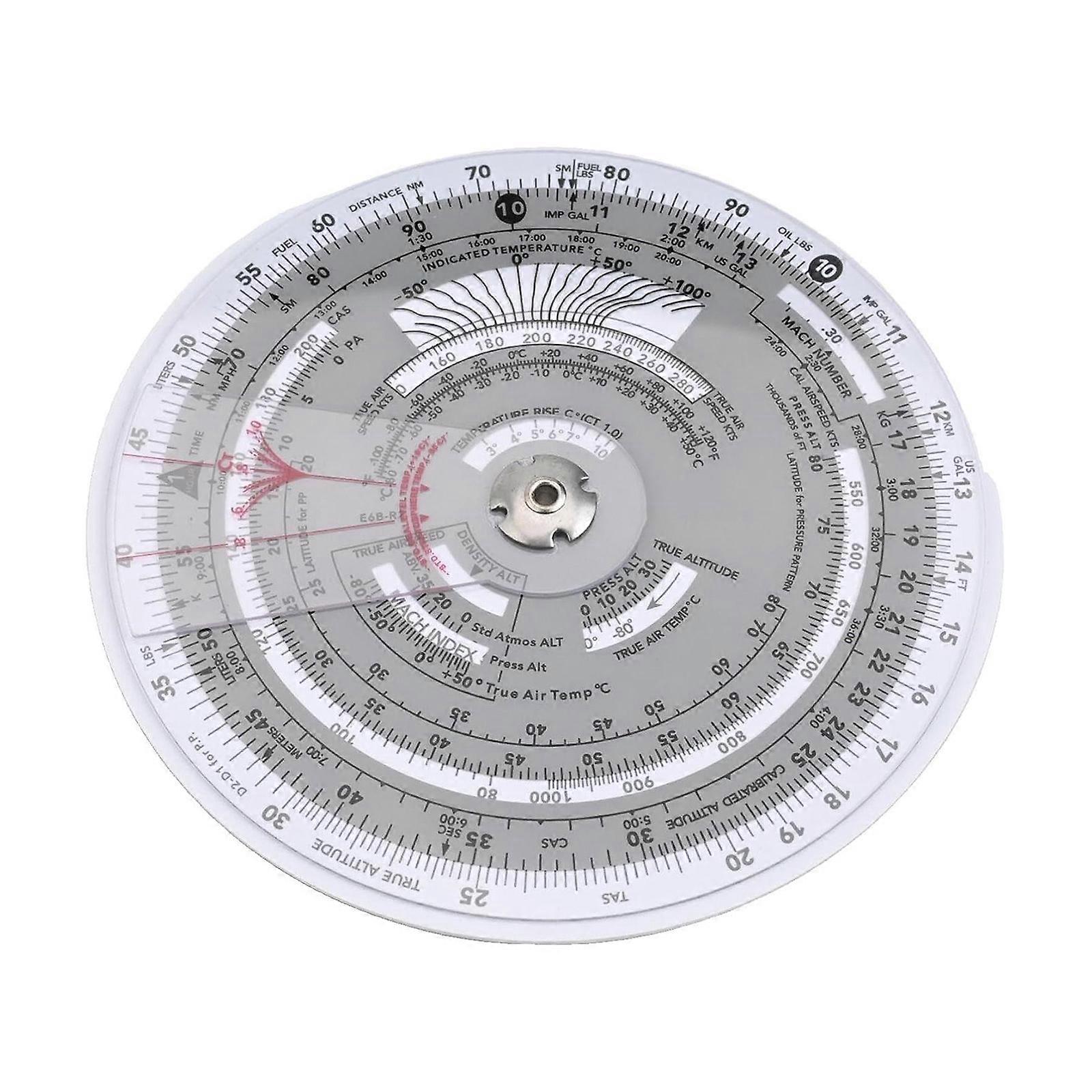 Circular Navigation Calculation Slide Rulers For Aviation Pilots Training Hovering Computer Plotter Tool Slide Rulers Multicolor