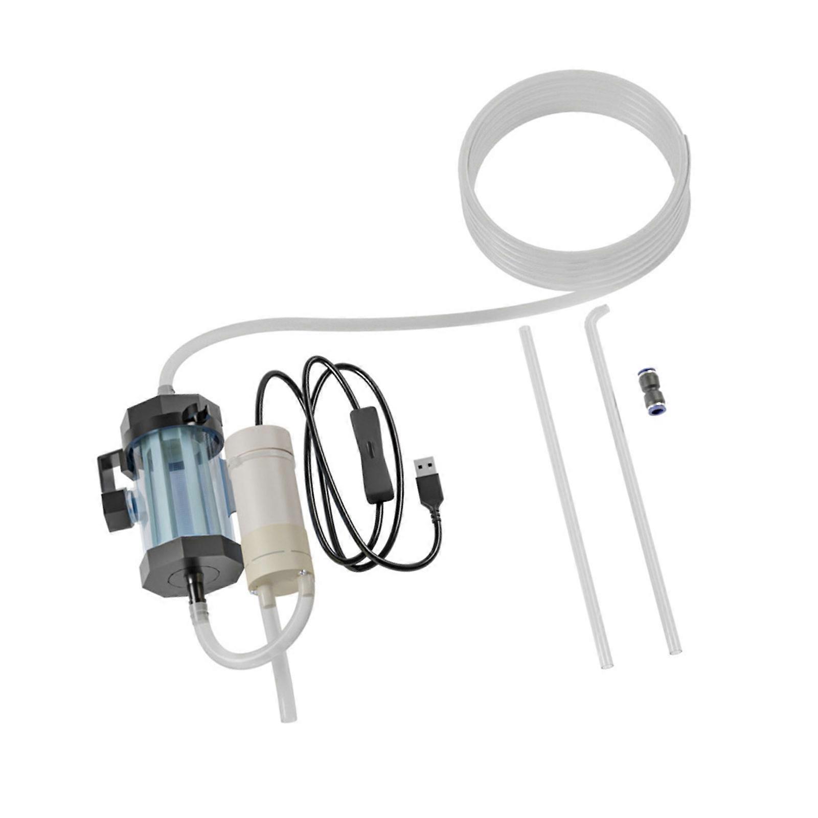 USB Aquarium Vacuum Cleaning Tool for Gravel Cleaner With Siphon Design Efficient Cleaner For Quick Water Changing Multicolor