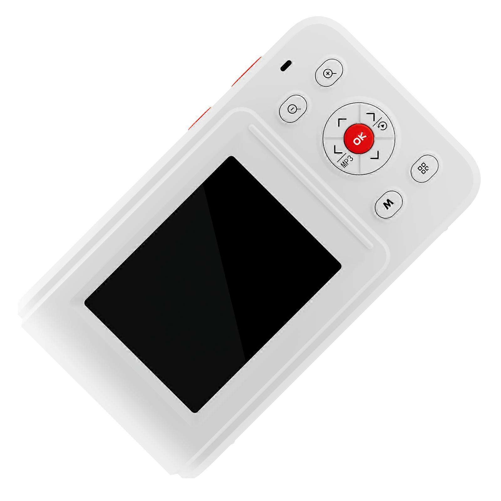 ダブルディスプレイ&MP3機能付き高精細デジタルカメラ XJ02 高解像度デジタルカメラ 旅行にやさしい ホワイト