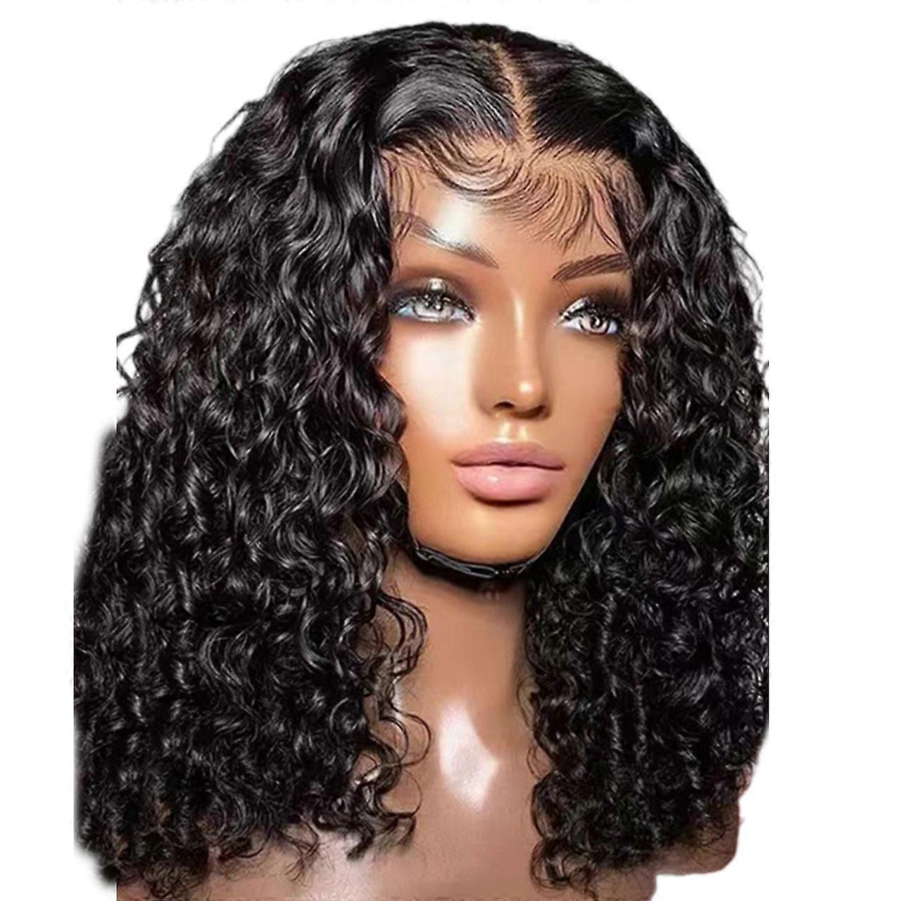 Natural Afro Textured Curly Hairpiece With Breathable Inner Net For Daily Use And Special Occasions  black 22 inches