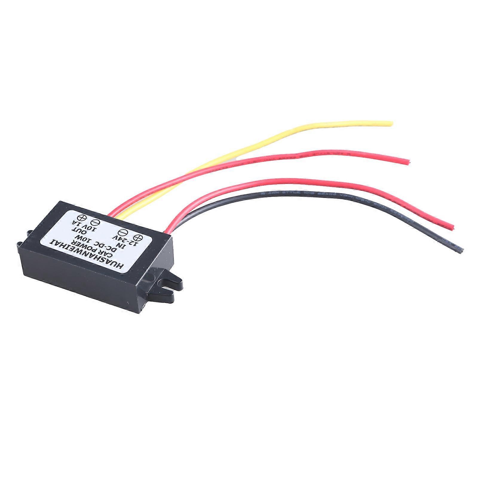 Buckk Converters 12V 24V to 10V 1A Reduces Voltages Regulator Automatic Buckk Step Down Powers Module Multicolor