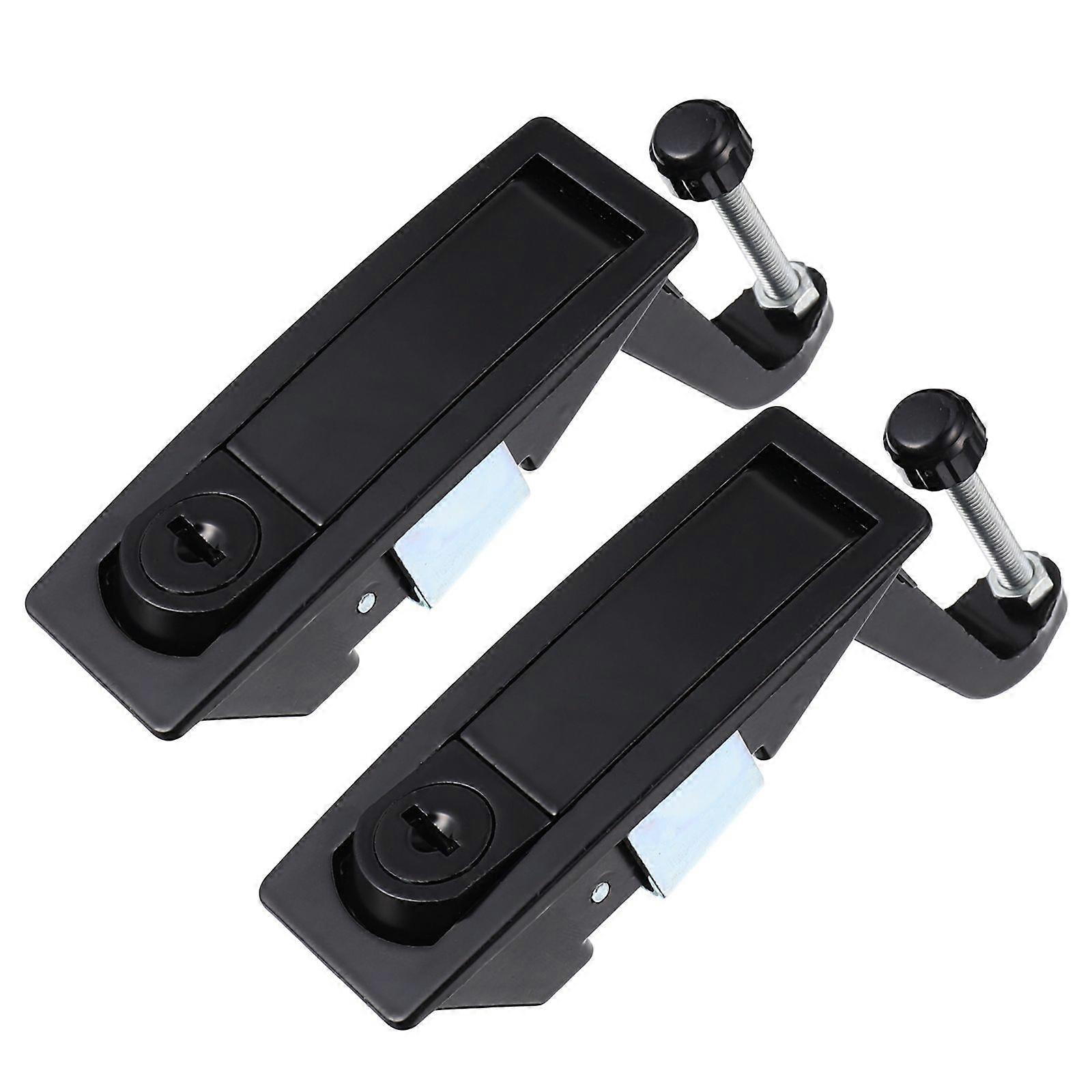 2 Pcs Compression Latch Lock Adjustable Zinc Alloy Replacement Flush Lever Latch