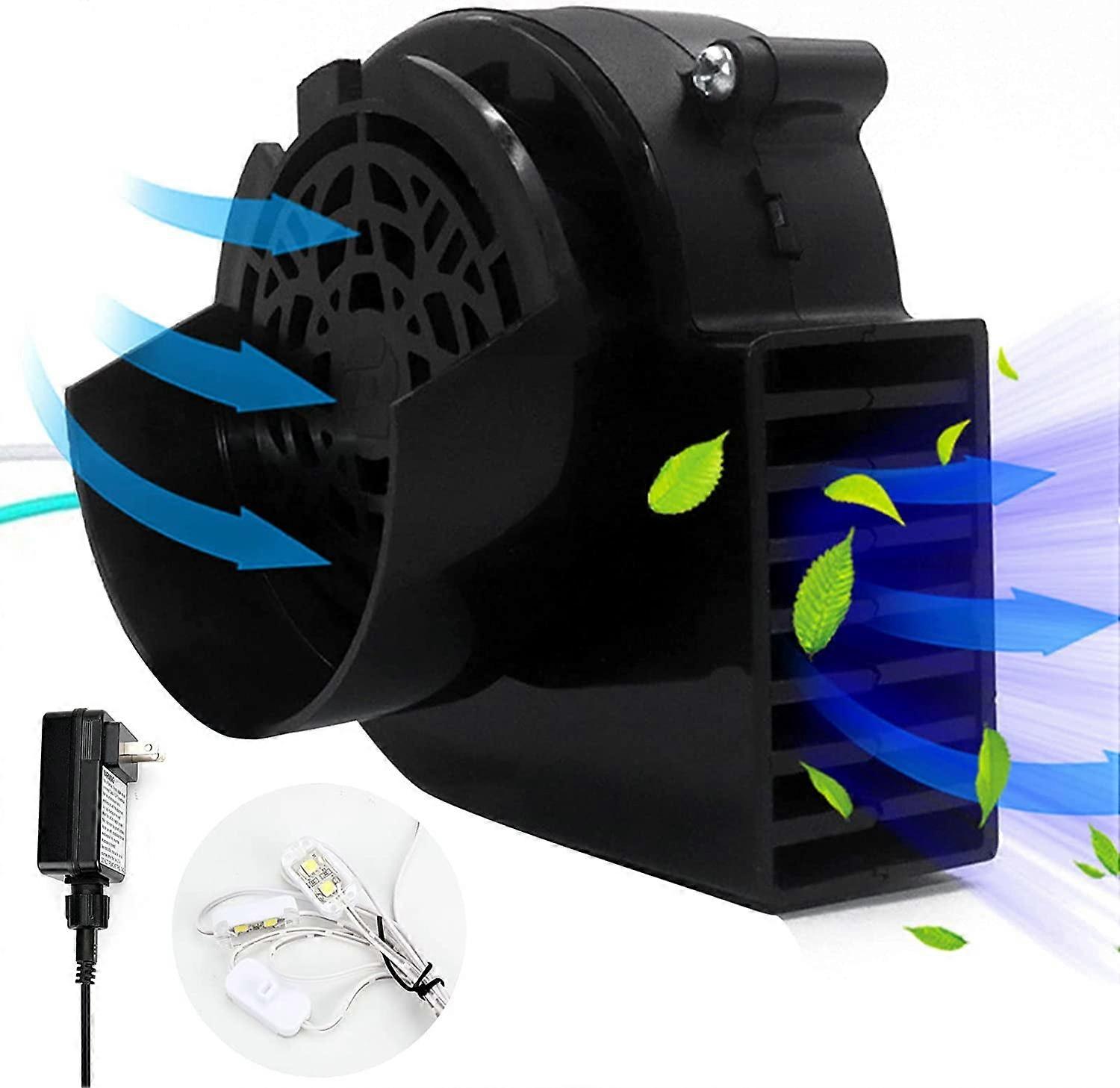 Replacement Blower Fan, Air Blower for Inflatables 12V 1.0A compatible with Halloween Christmas Garden Yard Inflatable Decor