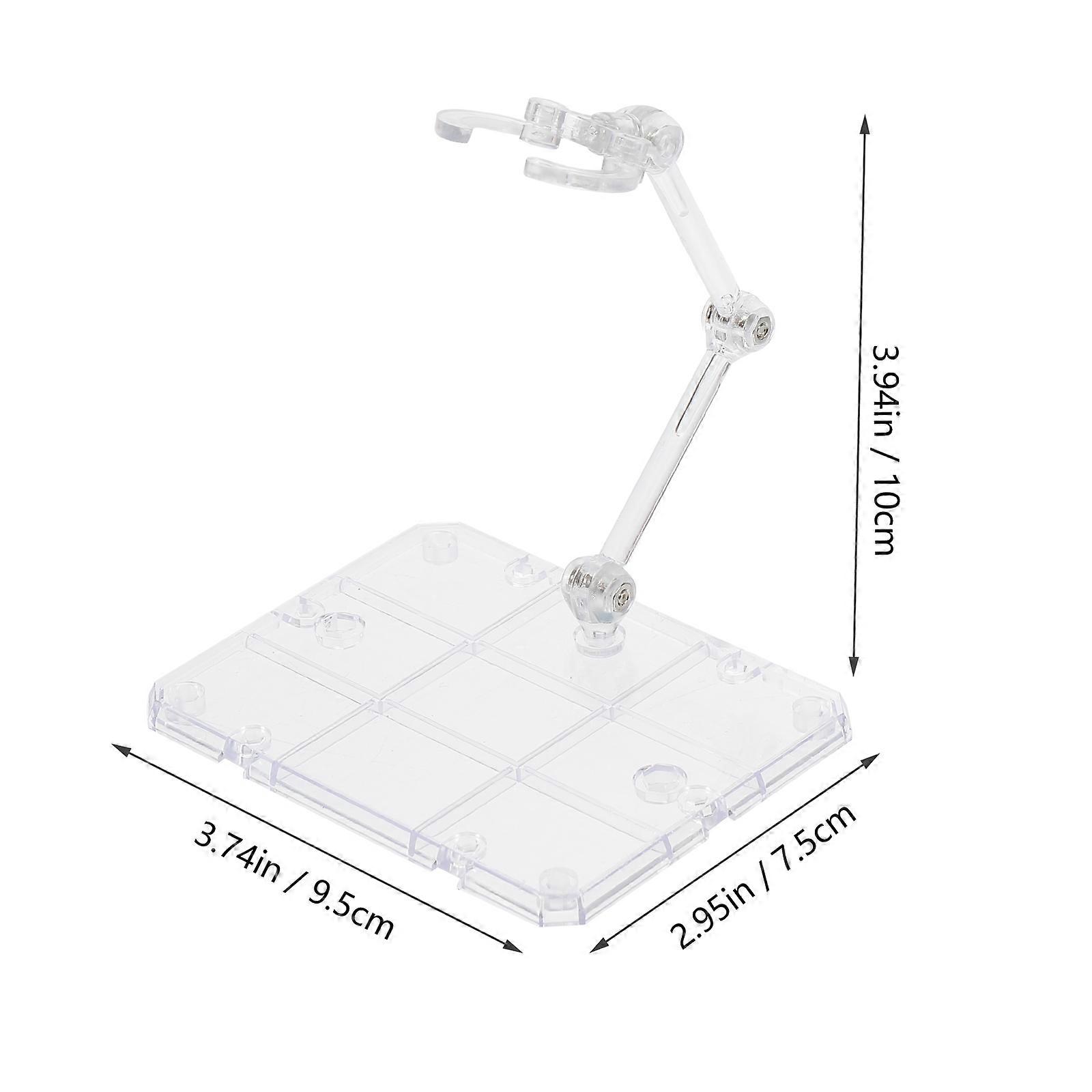 Special Effect Action Figure Stand for Storage Use 1Set Purple Plastic Holder