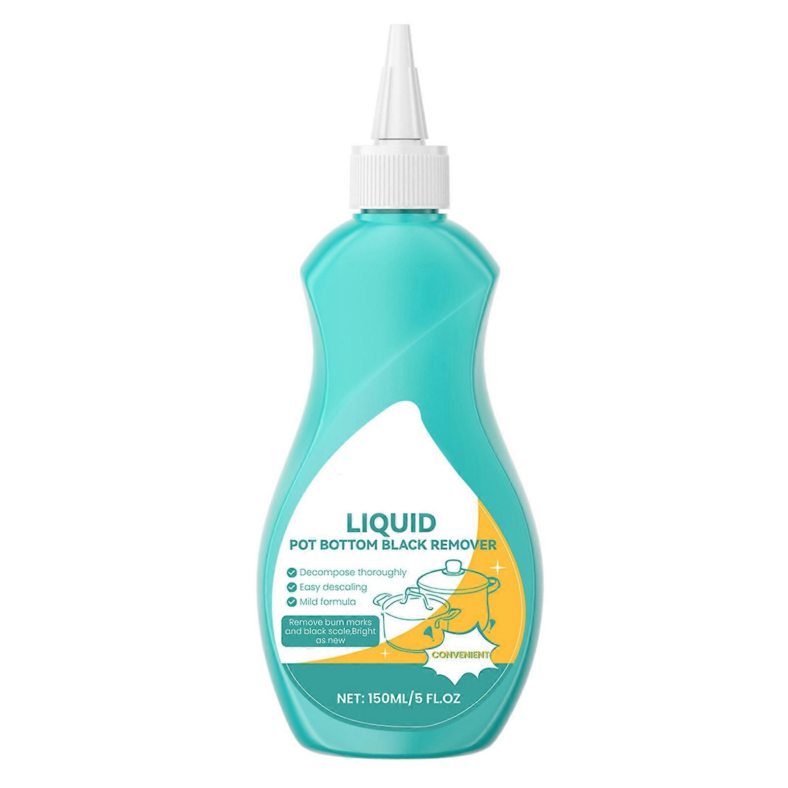 150ml Pots Bottom Black Remover Easy to Use Kitchen Cleaner Cookware Heavy Oil Removal for Cookware Bottom Multicolor