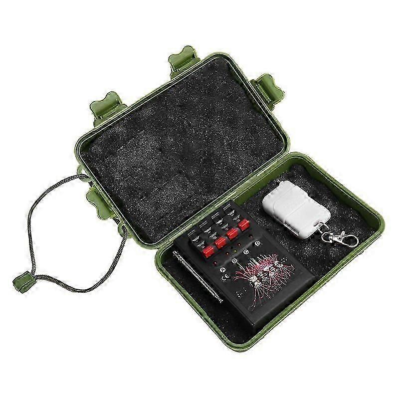Firework Firing System 4CH Smart Wireless Remote Safety Igniter Electronic Wire for Stage Wedding