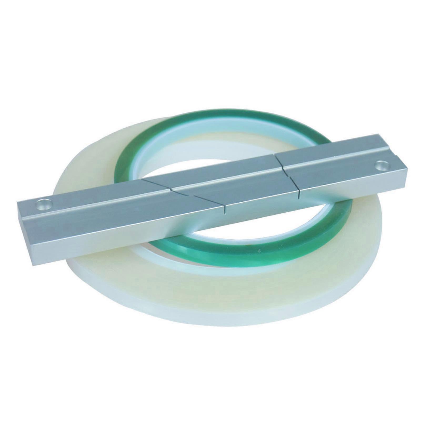 1/4 10In Open Reel Tape Media Splicing Block Kit for REVOX STUDER Media Tape Splicing Block Kit with Splicing Tape  Green