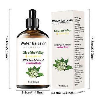 Aceite esencial de lirio de 100 ml que repone la piel seca y deshidratada.