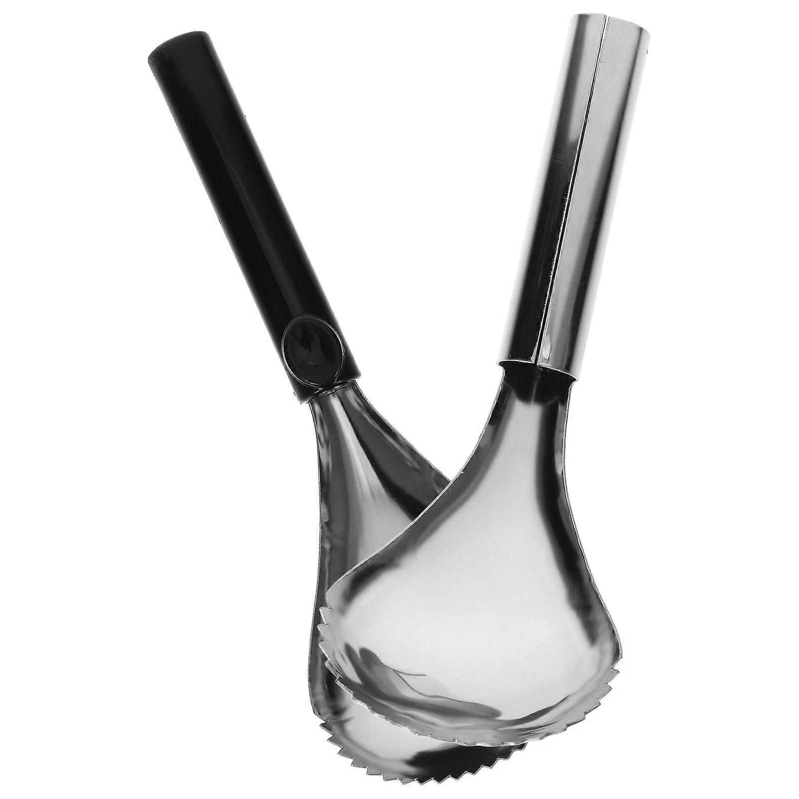 Pumpkin Remover Spoon 2Pcs Kitchen Tools For Home Users And Chefs Assorted Removal Construction