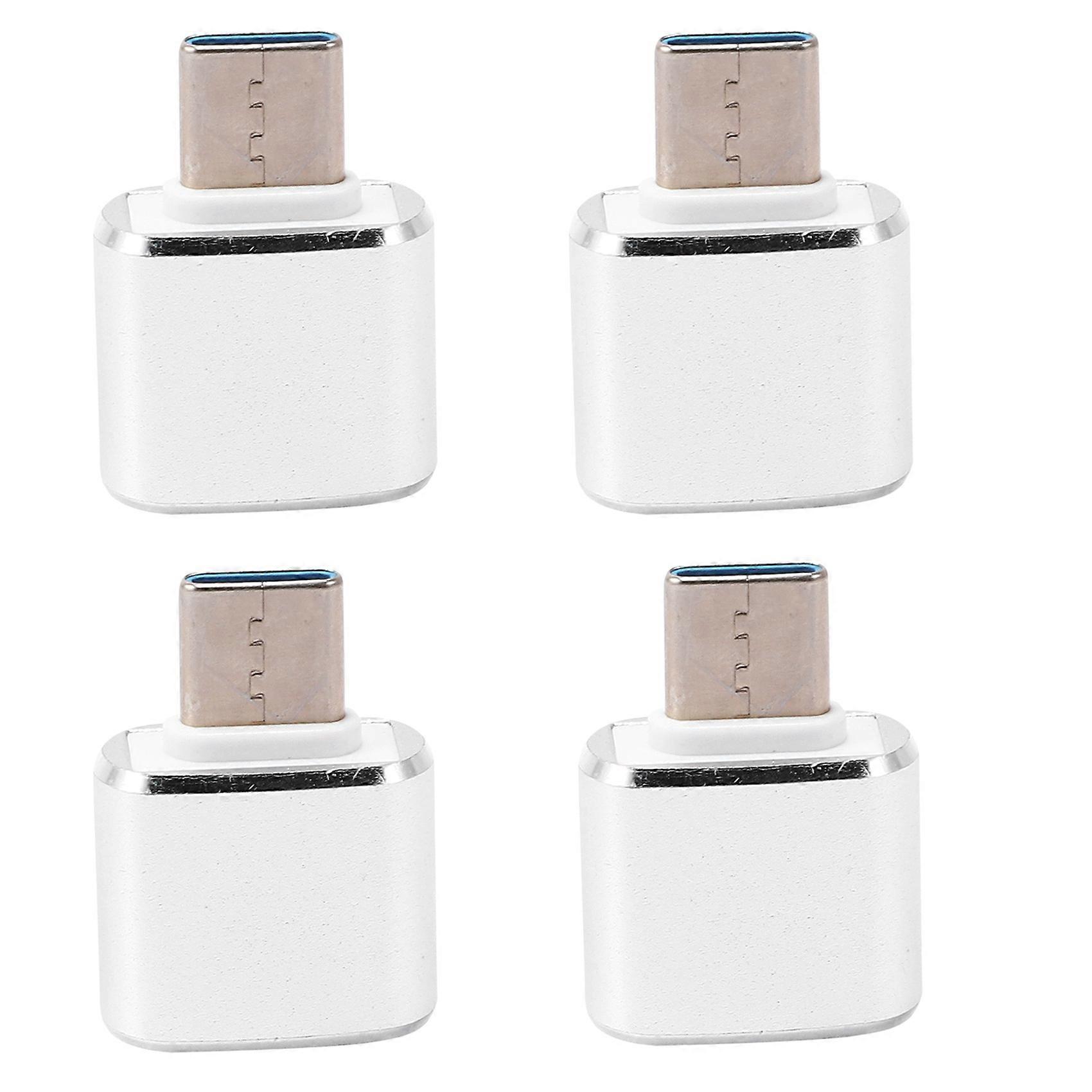 4X USB C to USB Adapter 2 Pack Type C to USB 3.0 Adapter USB Adapter Supporting Otg for Galaxy S9/S8/Not 8 Type C