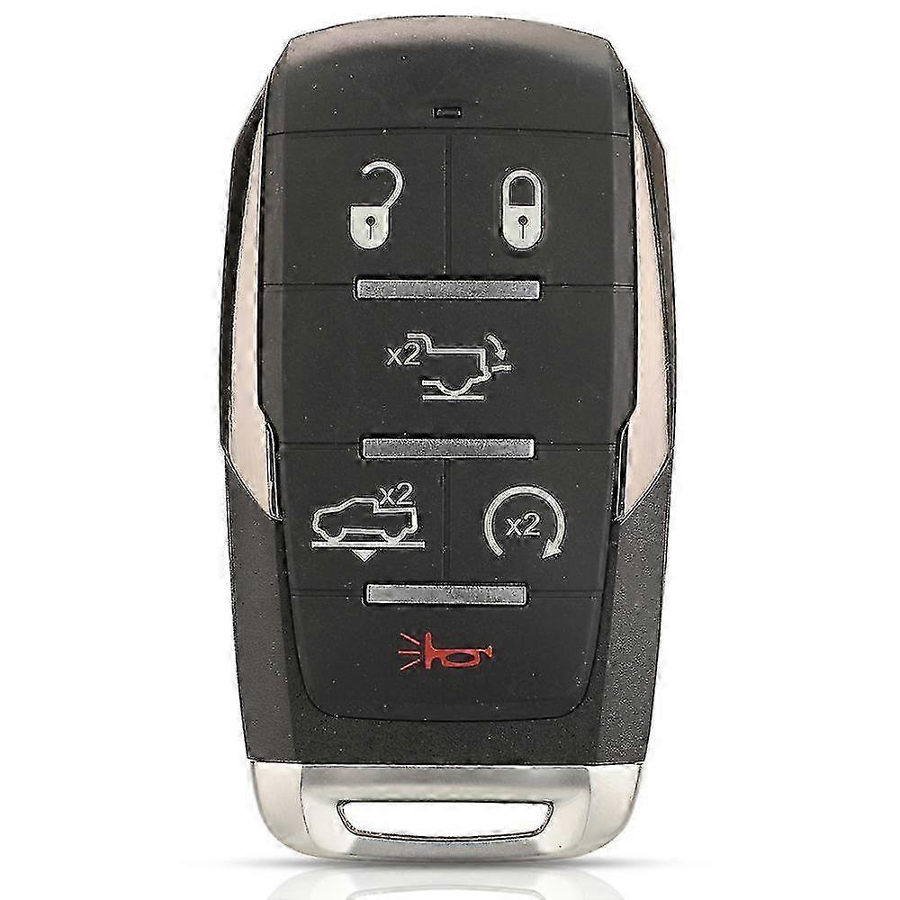 Dodge Ram 1500 Limited Longhorn 2019-2021 Remote Key Shell with 3-6 Function Buttons - Oht-4882056