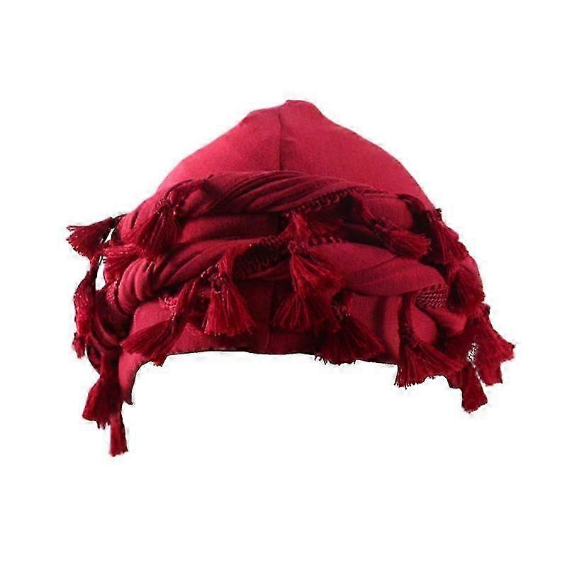 Burr Trim Head Wrap for Men - Twisted Tail Double Layer Beanie Cap