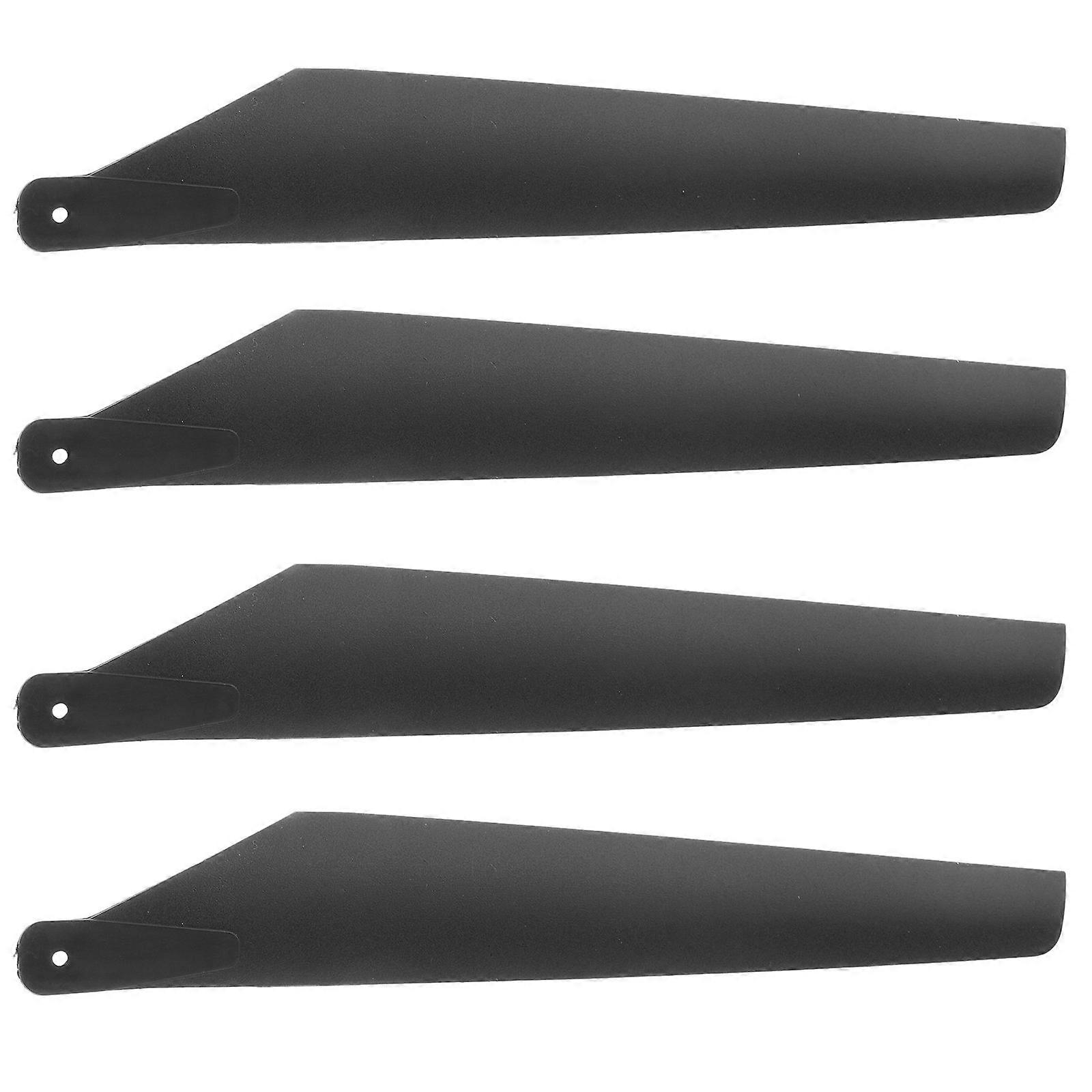 Remote Control Airplane Propellers for Fingertip Vehicle 4Pcs Black Plastic