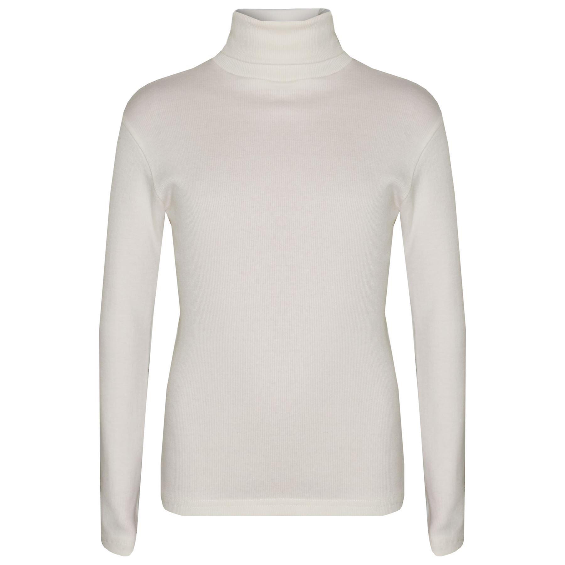 Girls Polo Neck Turtleneck T Shirt