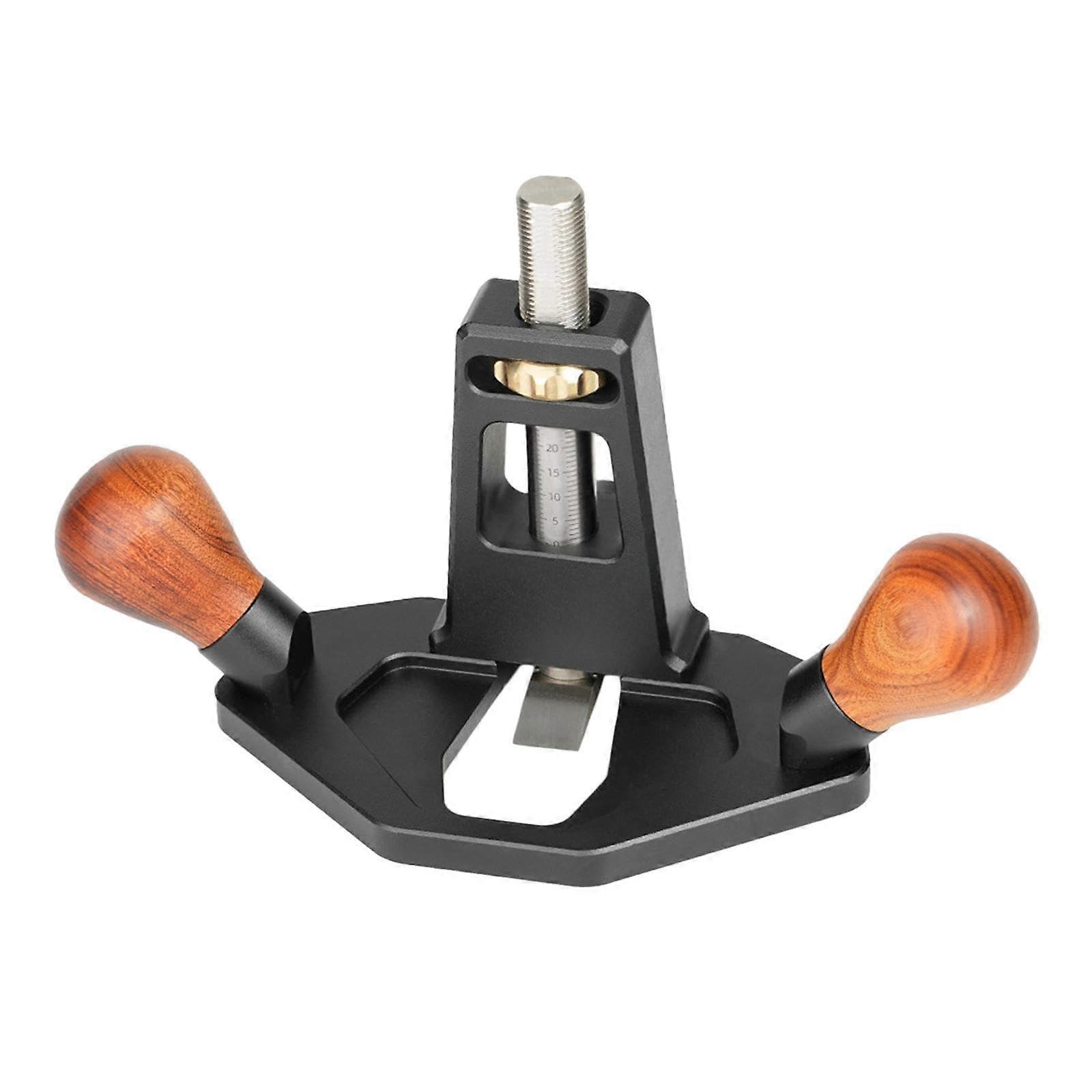 Mini Woodworking Hand Planer with Precision Depth Control and Durable Steel Blade for Surface Smoothing