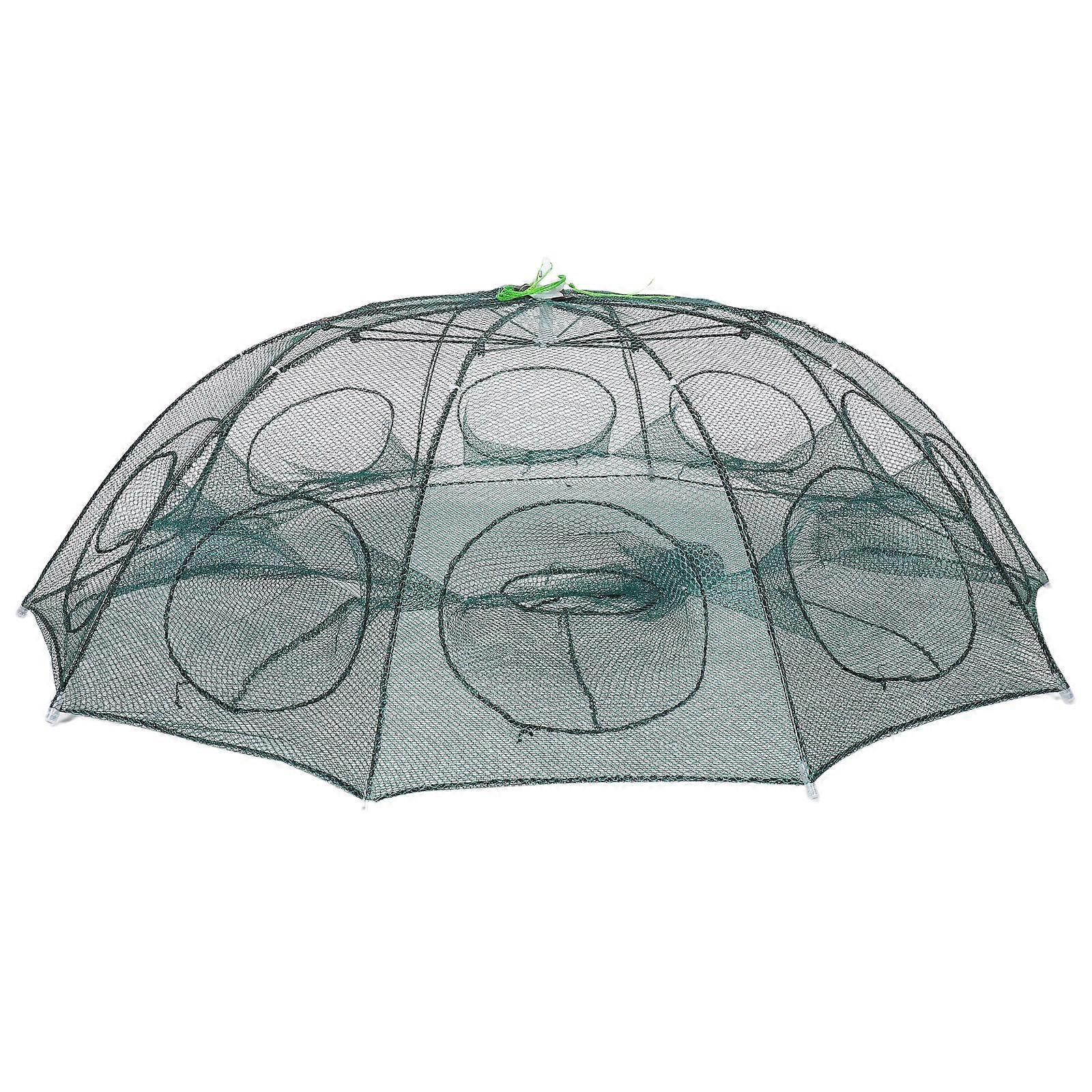 Fishing Trap Foldable Net for Effective Fish and Crab Catching