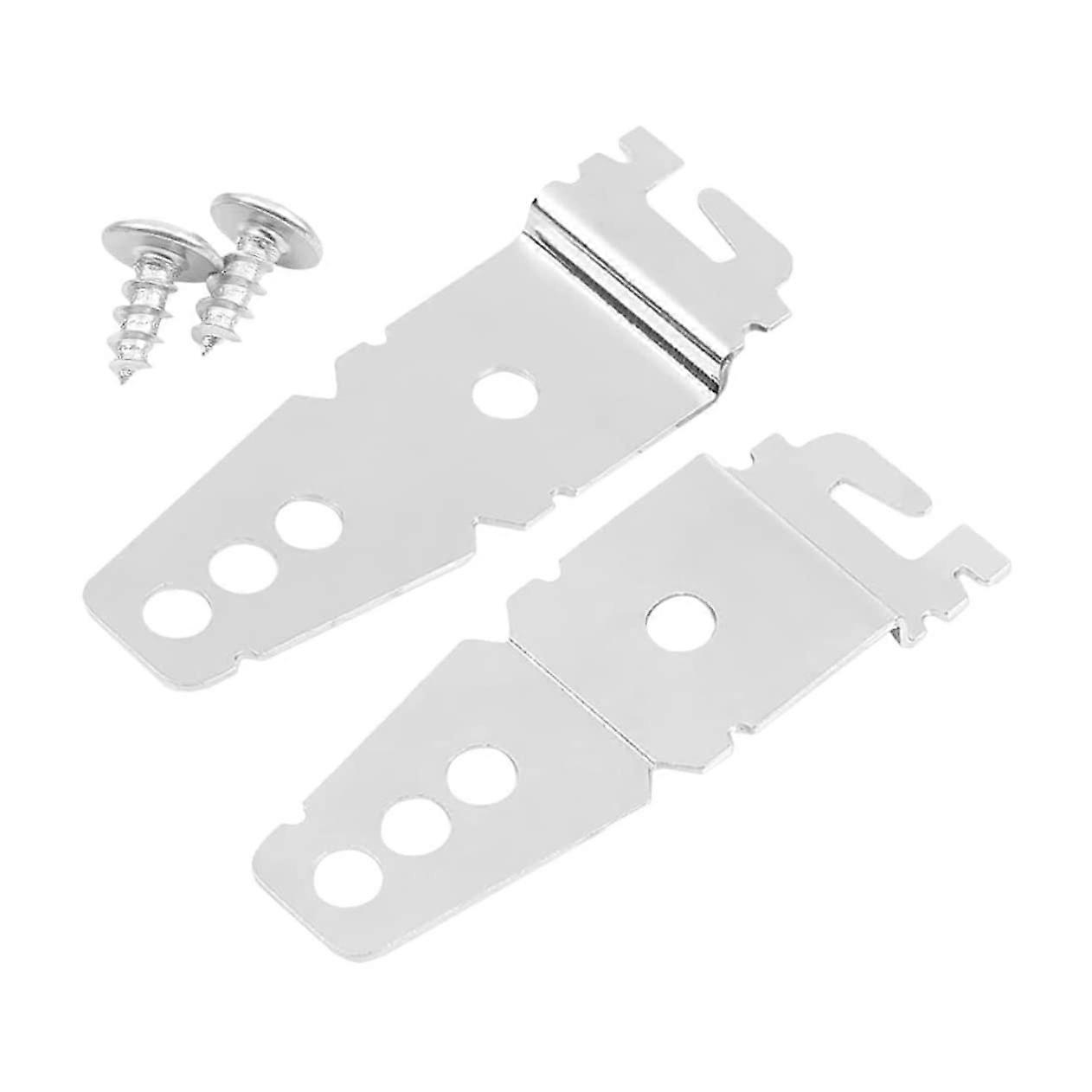 Dishwasher Mounting Bracket Clips Universal Heavy Duty Side and  Kit with AntiTilt Stability 2pcs