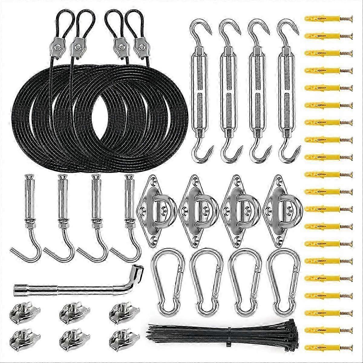 Shade Sail Hardware Kit Outdoor Awning Mounting Hardware