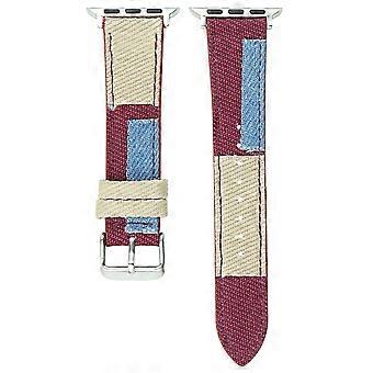 Watch Strap for Apple Watch Series 11 10 42mm/9 8 7 41mm/SE3 SE2 SE 6 5 4 40mm/3 2 1 38mm Jeans Styl