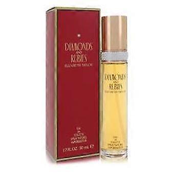  Diamonds & Rubies by Elizabeth Taylor - Eau De Toilette Spray 1.7 oz - Women 