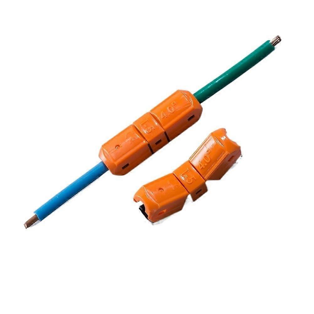 10PCS 1211 AWG Inline Wire Crimp Connectors with Secure Lock and Quick Splice Terminals