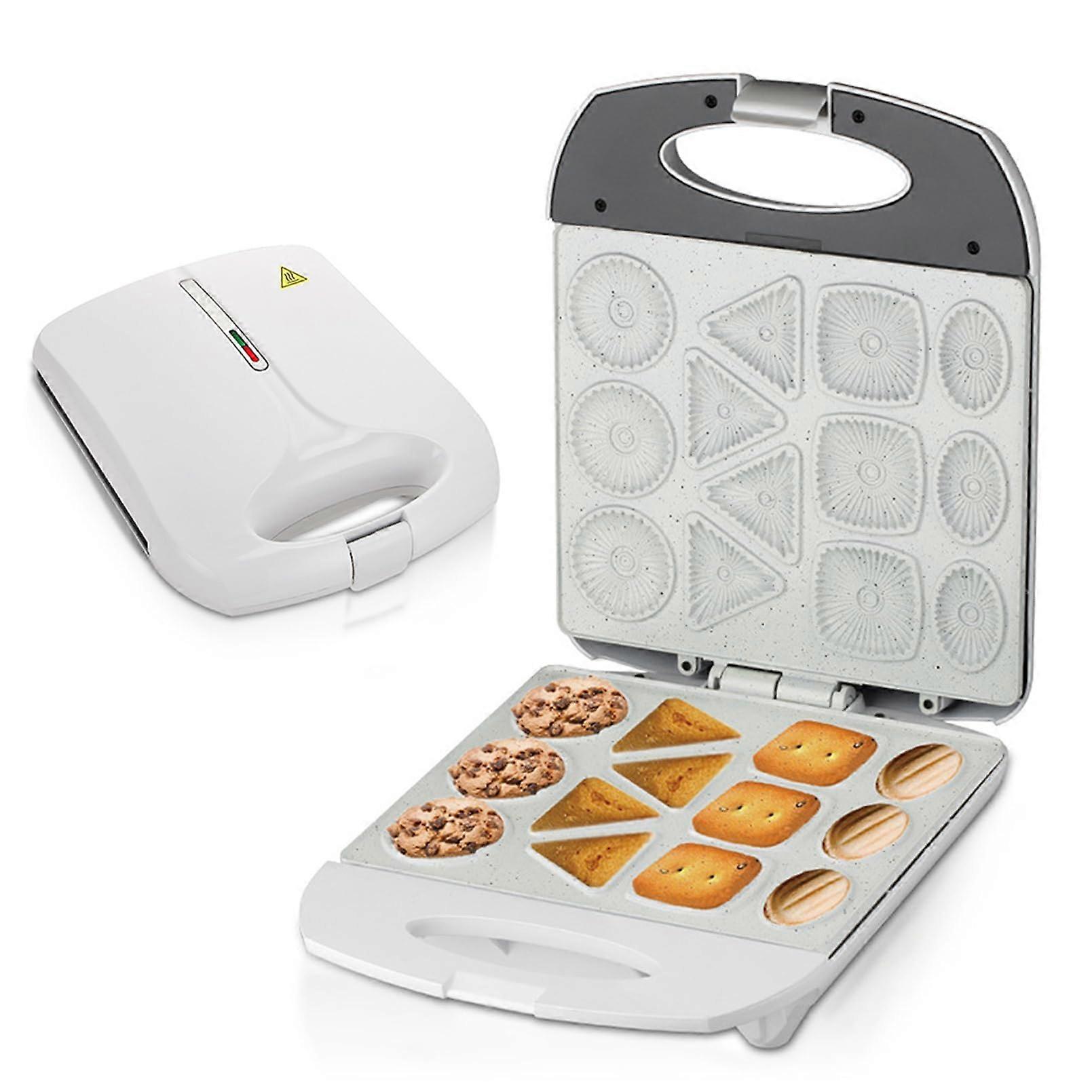 Cookie Maker 1400W Electric Biscuit Maker 13Hole NonStick Quick Baking with LED Indicator