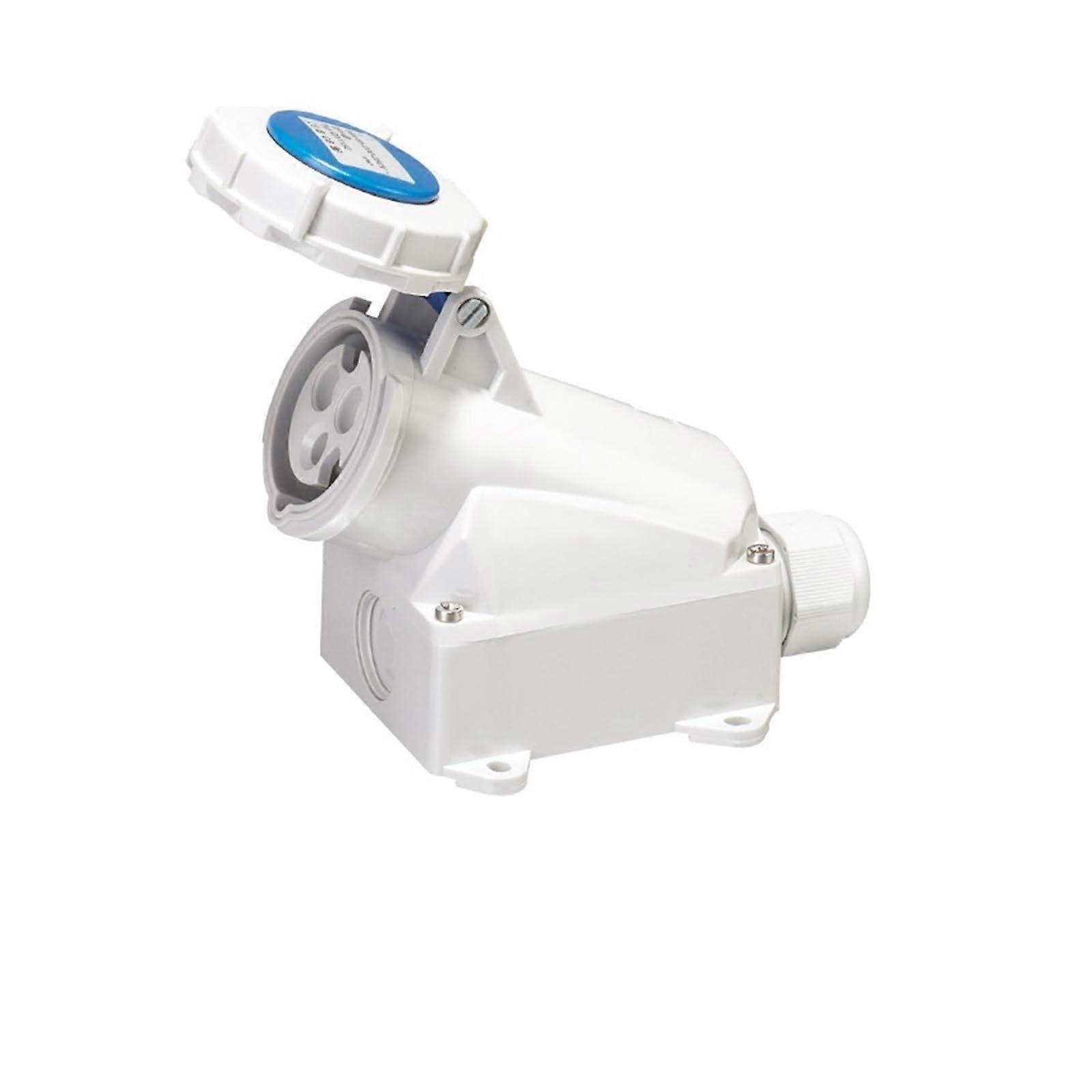 IP67 Industrial Waterproof Socket 32A 3 Pin Wall Mounted Heavy Duty Plug and Socket