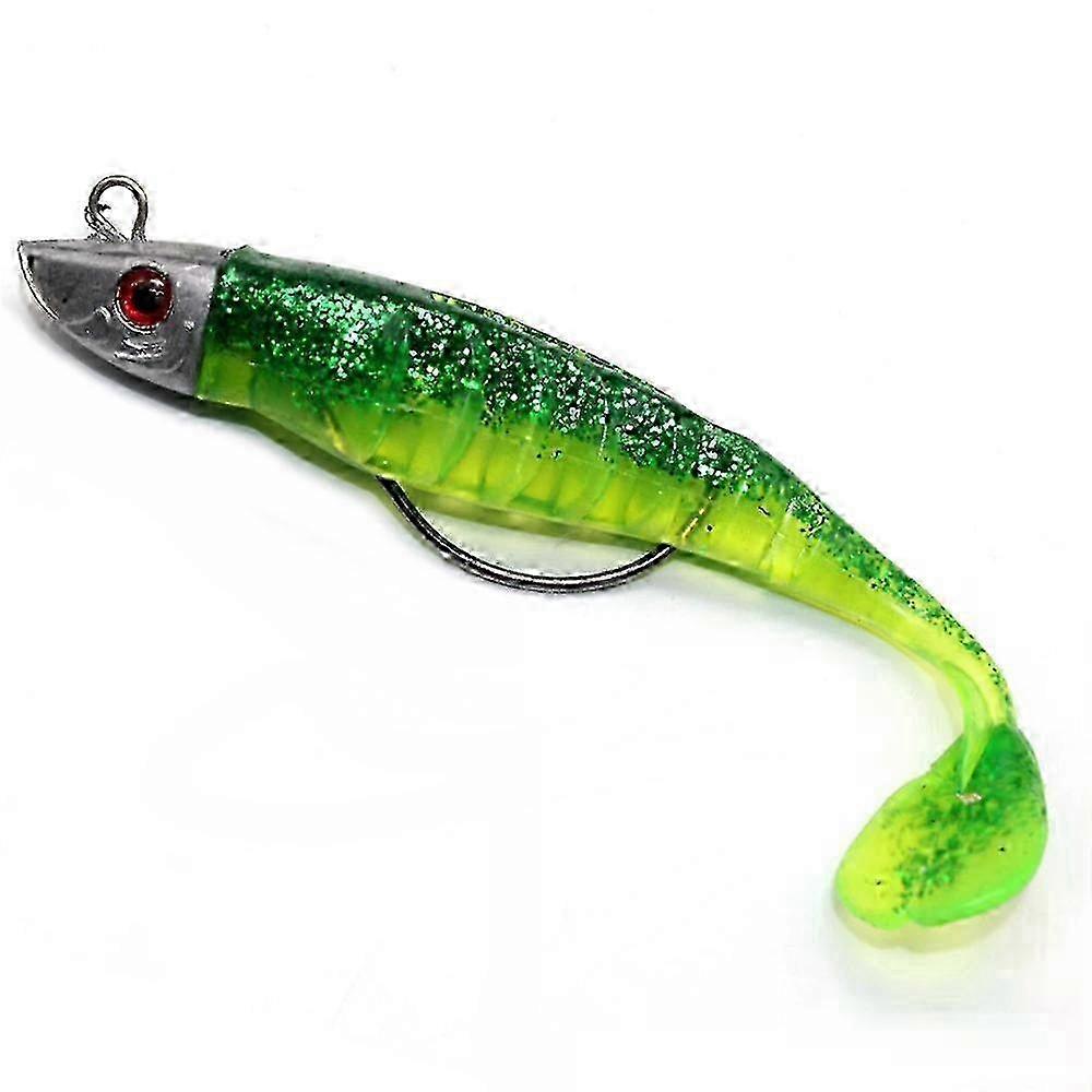 T-tail Fish Bionic Bait Flexible Rubber Soft Tail Soft Soft Rubber Material Sharp Back Hook Without Barbs Luya Bait Fish Bait