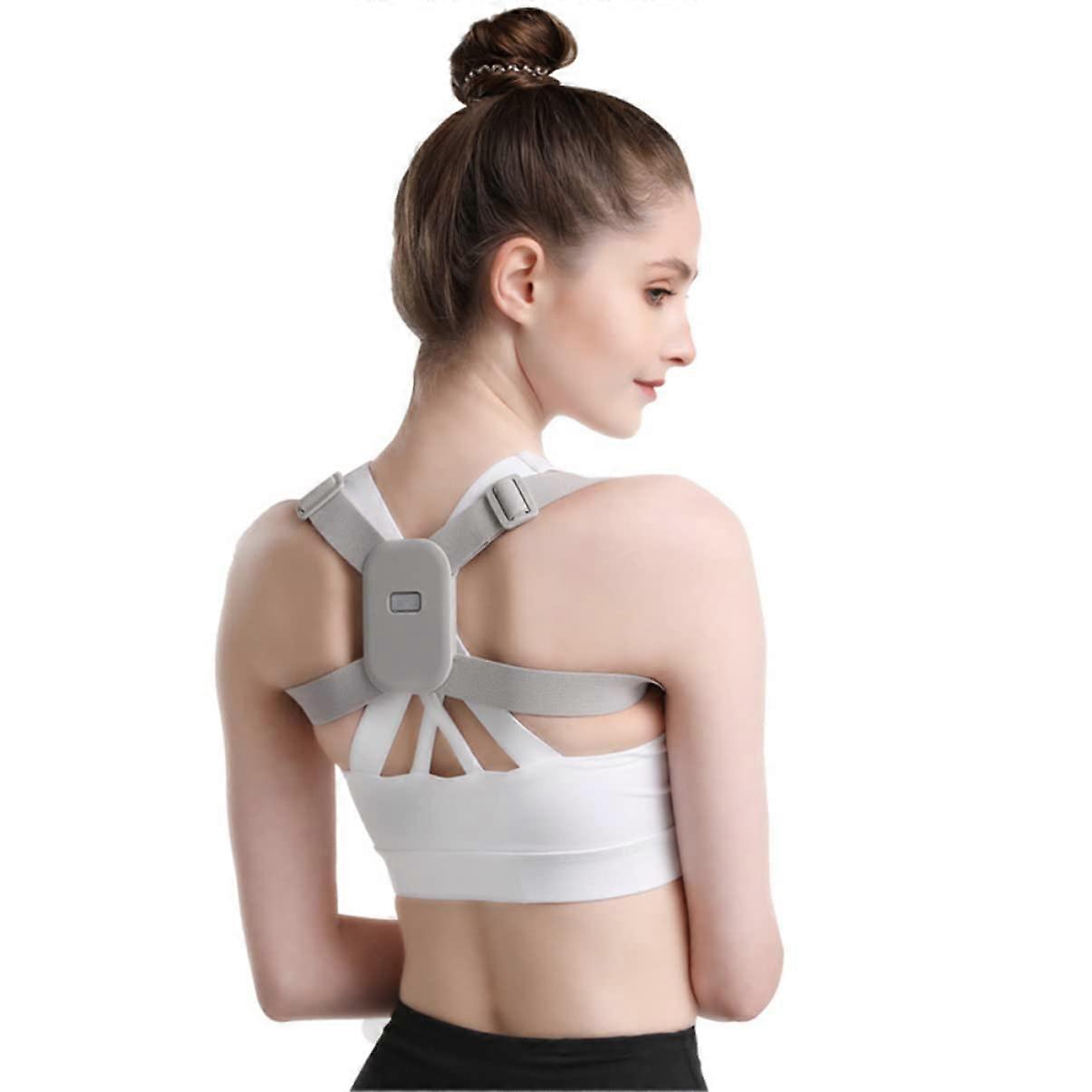 Adjustable Posture Corrector and Breathable Back Support Brace for Shoulder Alignment and Comfort