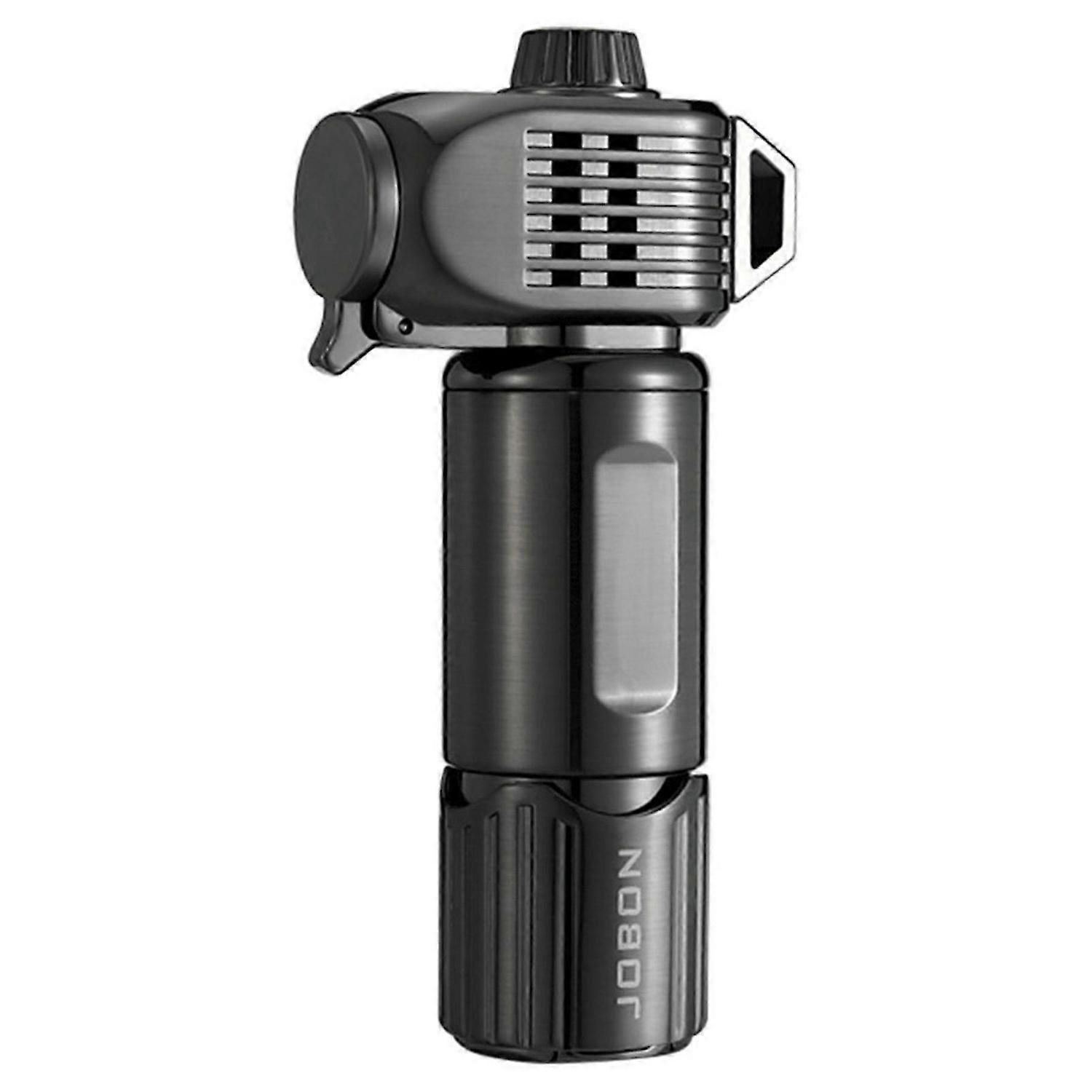 Windproof Triple Jet-Flame Cigars Lighter Refillable Butane Superior Windproof Performance for Cigars