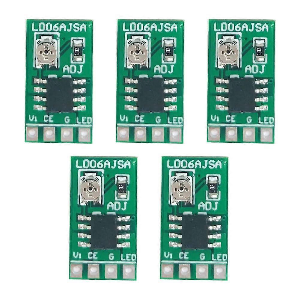 5pcs Adjustable Constant Current LED Driver Module DC 3V6V 301500mA PWM Brightness Control