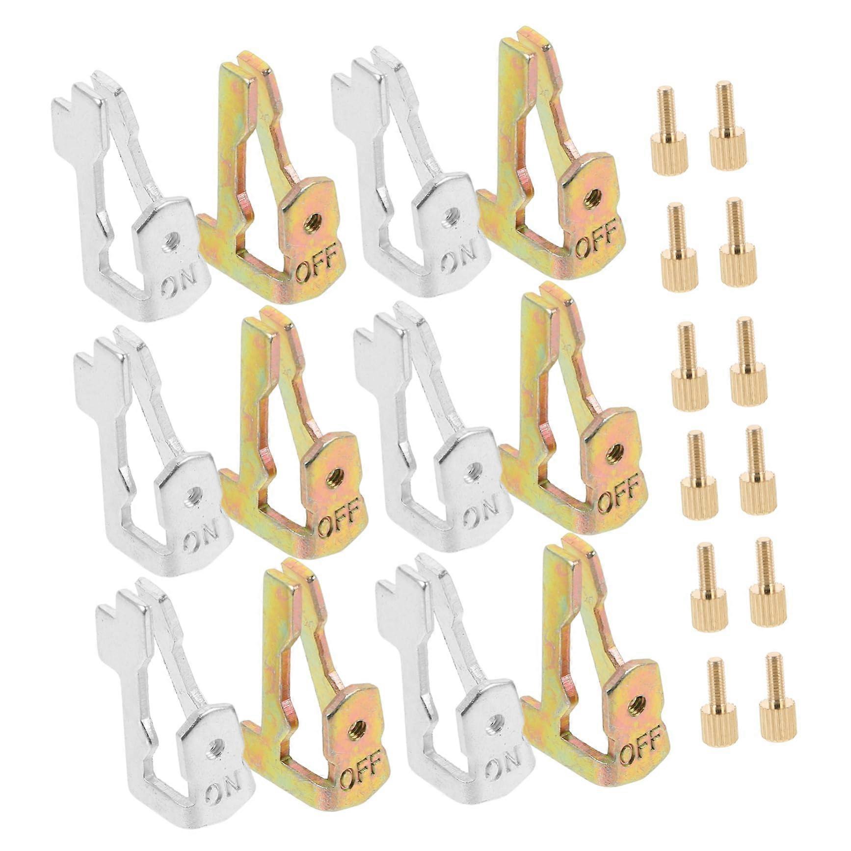 Pool Timer Trippers Stainless Steel Time Switch Tripper Kit Quick Replacement for T100 Series 12 Sets