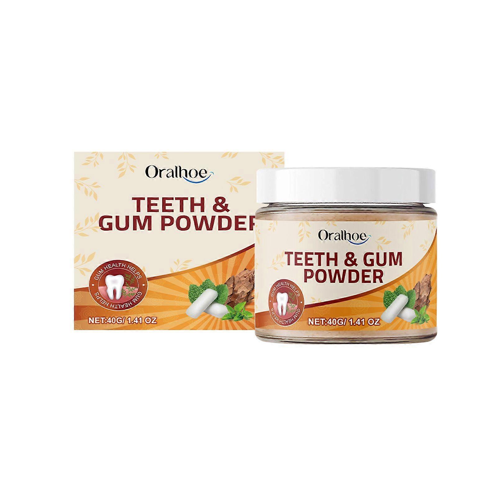 Herbal Gum Powder Contains Peppermint Extract