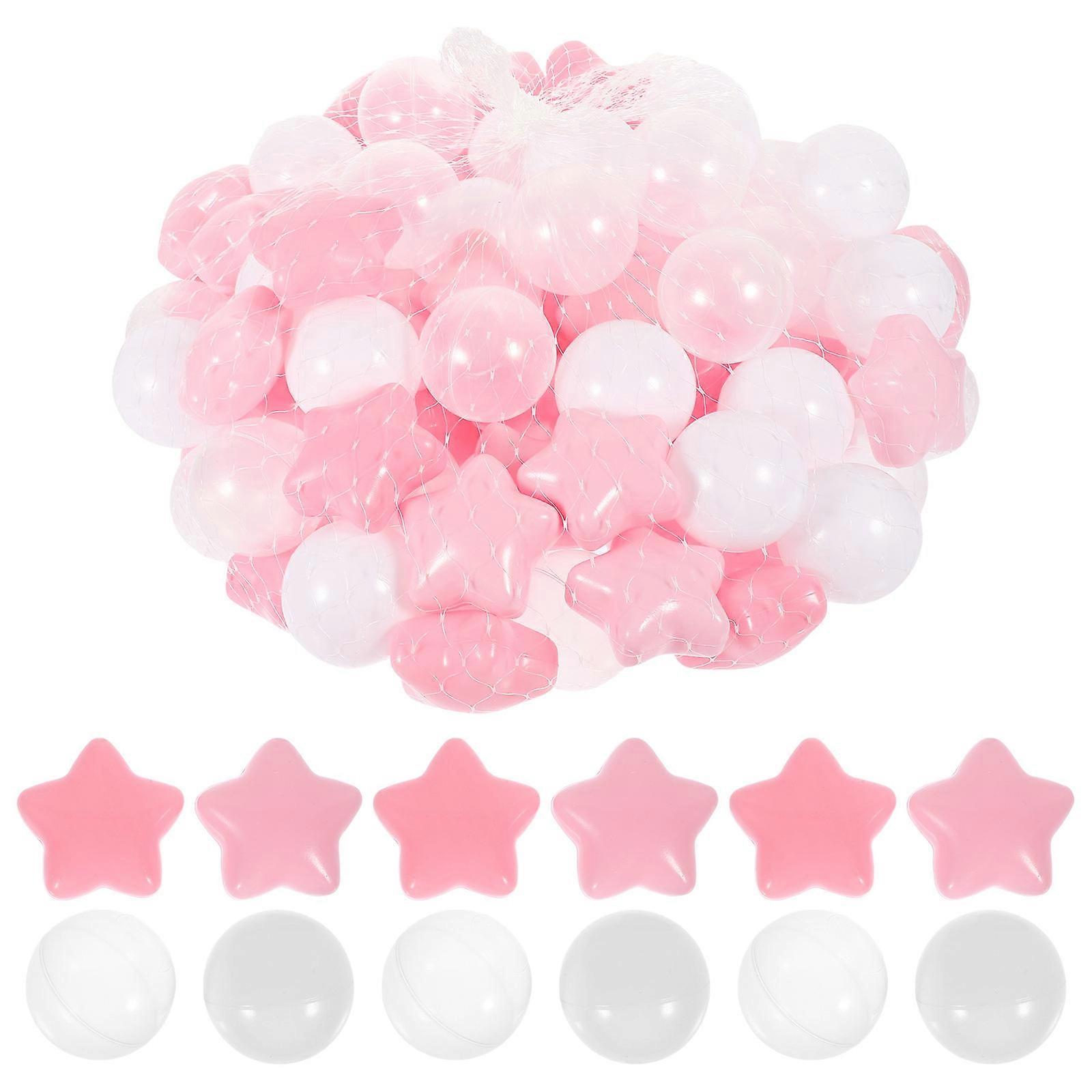 Star Shape Ocean Balls Plastic Balls for Playing 100Pcs Ball Pit