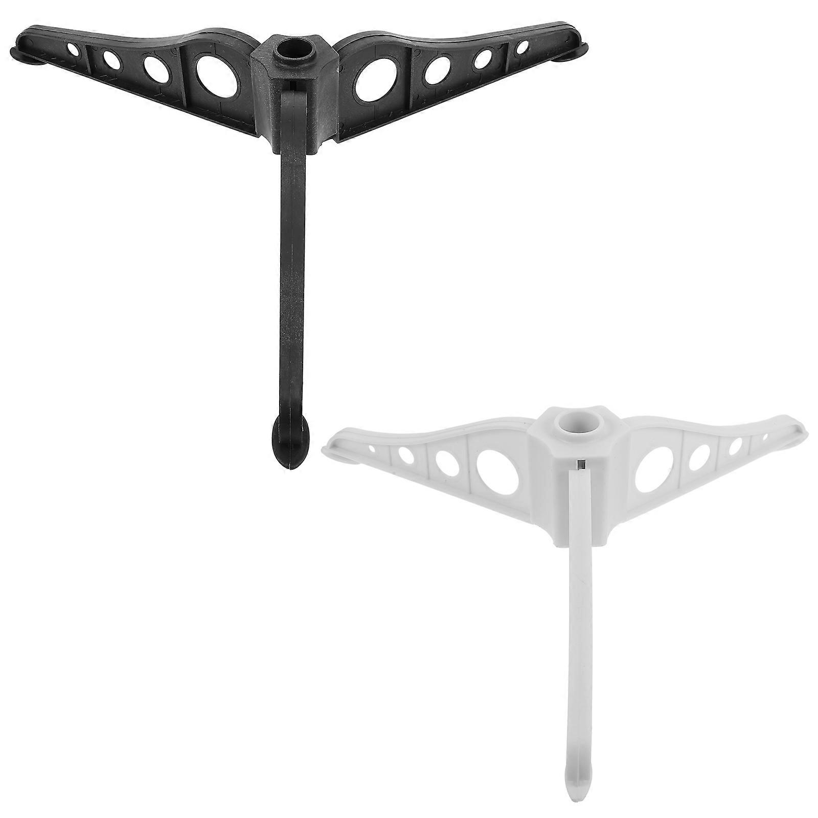 Christmas Tree Holder Stand for Winter Party 2Pcs Plastic Xmas Tree Base