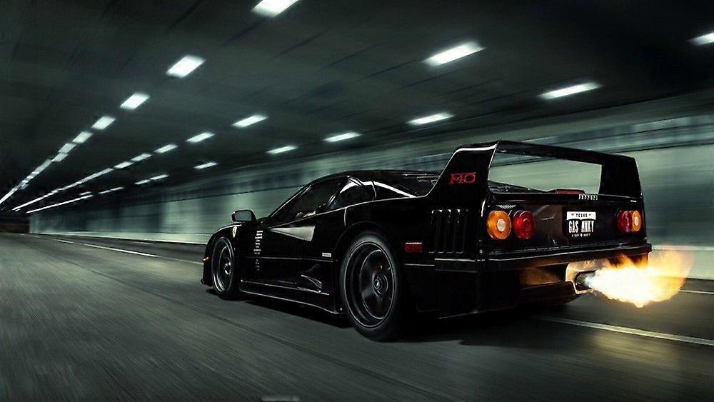 errari F40 Flame Jigsaw Puzzle Brain Teaser TP1298