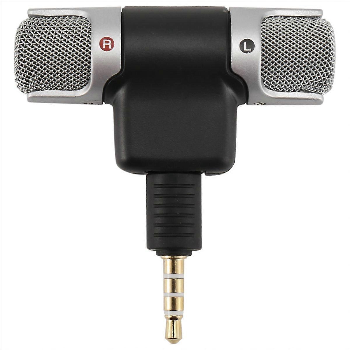 Mini microphone stéréo jack 3,5 mm pour smartphone
