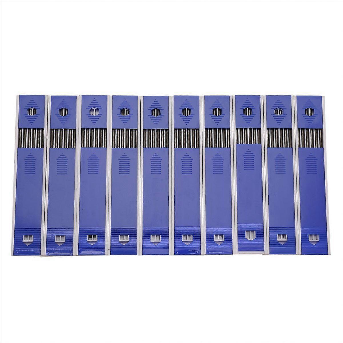 60Pieces 2.8 mm Solid Carpenter Pencil Refills for Woodworking(Black)