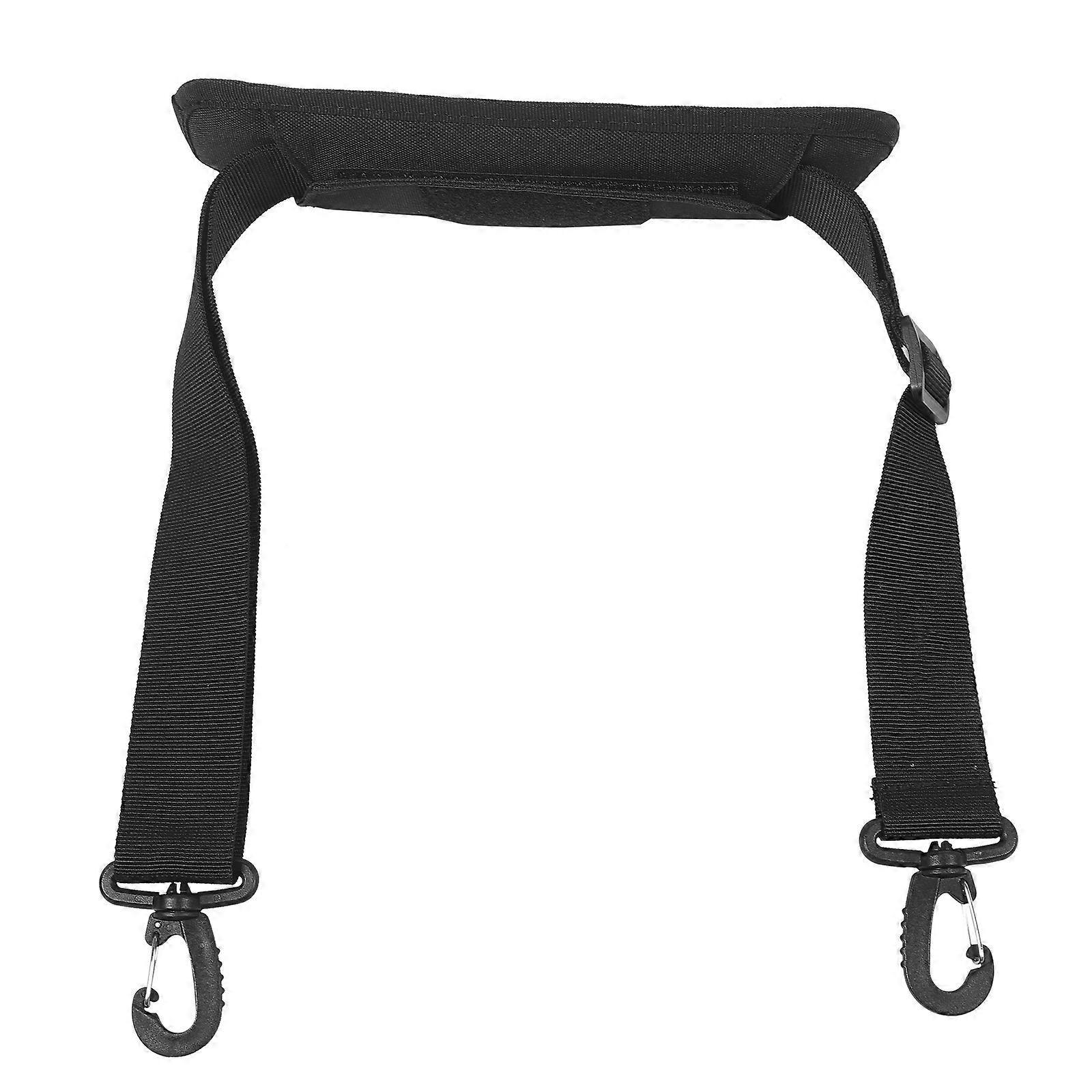 Black Universal Shoulder Strap for Laptop Bag Replacement 2Pcs Comfortable Use