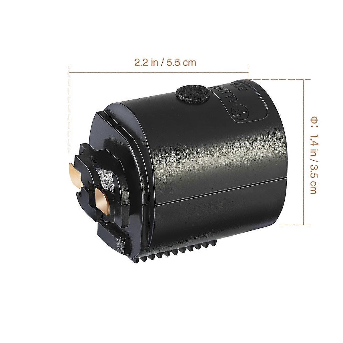 Track Light Adapter Lighting Accessories with Plug Black