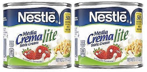 Nestle Media Crema Lite Table Cream 2 Pack