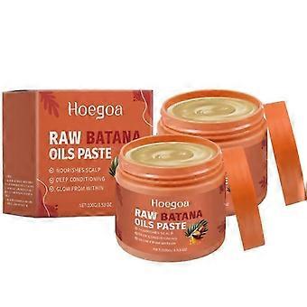 2x Condicionador de Óleo Batana Cabelo Mais Saudável Prevenir Perda Quebra Fortalecer Raízes Capilares Máscara Capilar Reparadora Nutricional