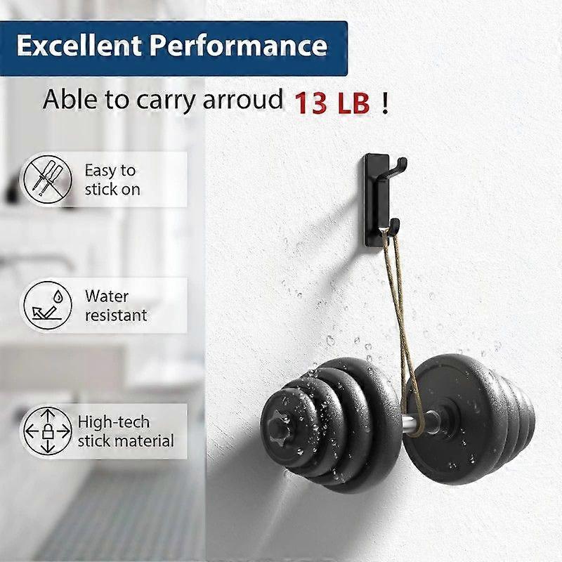 Stainless Steel Hooks Set - No Drill, Rustproof, Multi-Spec Hooks for Kitchen & Bathroom