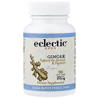 Eklektiska institutet, frystorkad färsk, ingefära, 395 mg, 90 veg caps