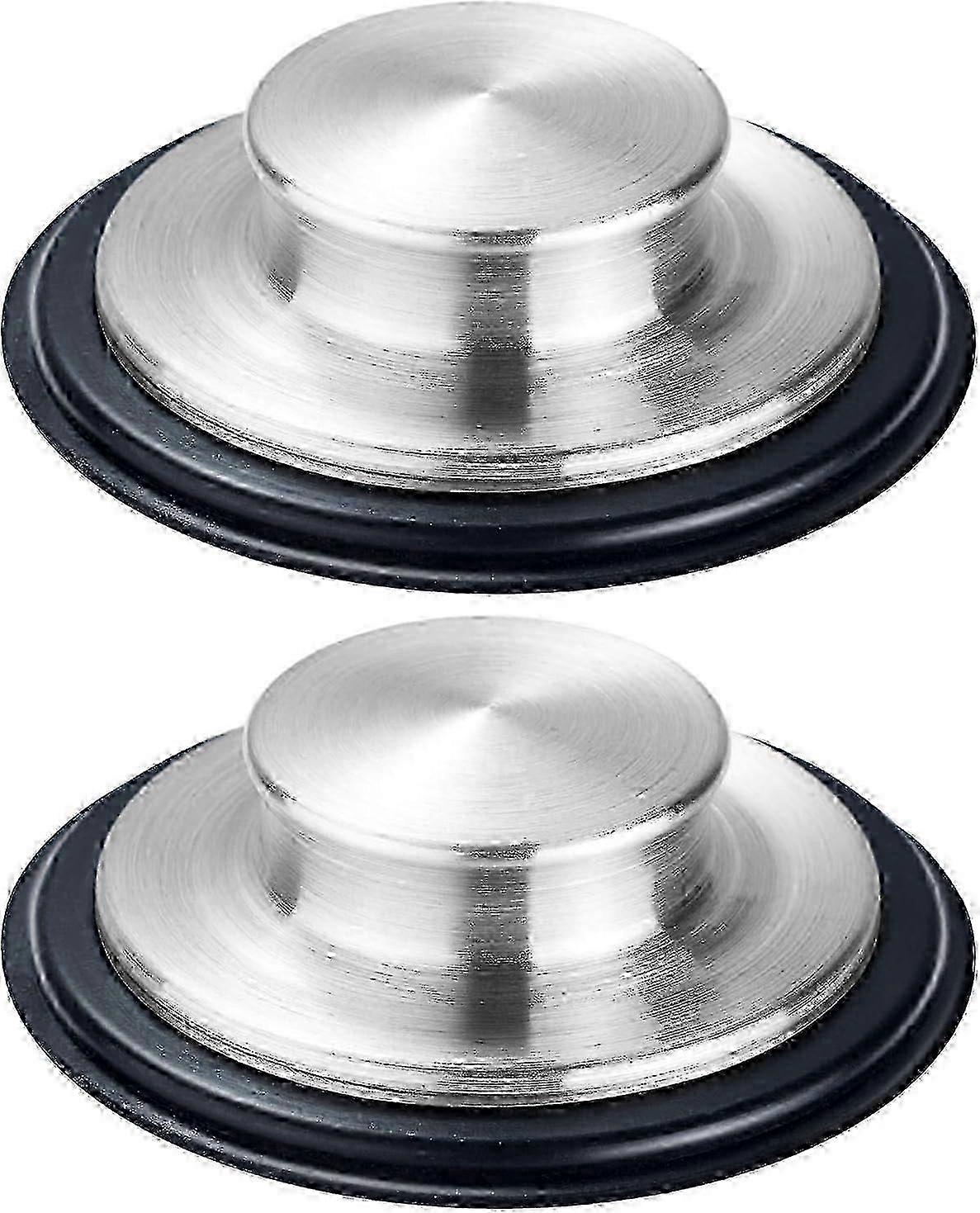 2-Pack Durable Sink Stoppers, Prevent Splashing and Clogging in Kitchen